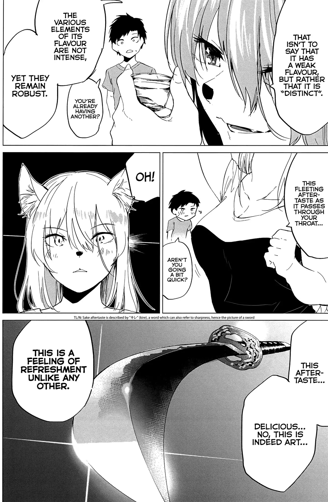 The Animal Girl Loves Sake Chapter 0 page 9 - Chapter 0: Oneshot