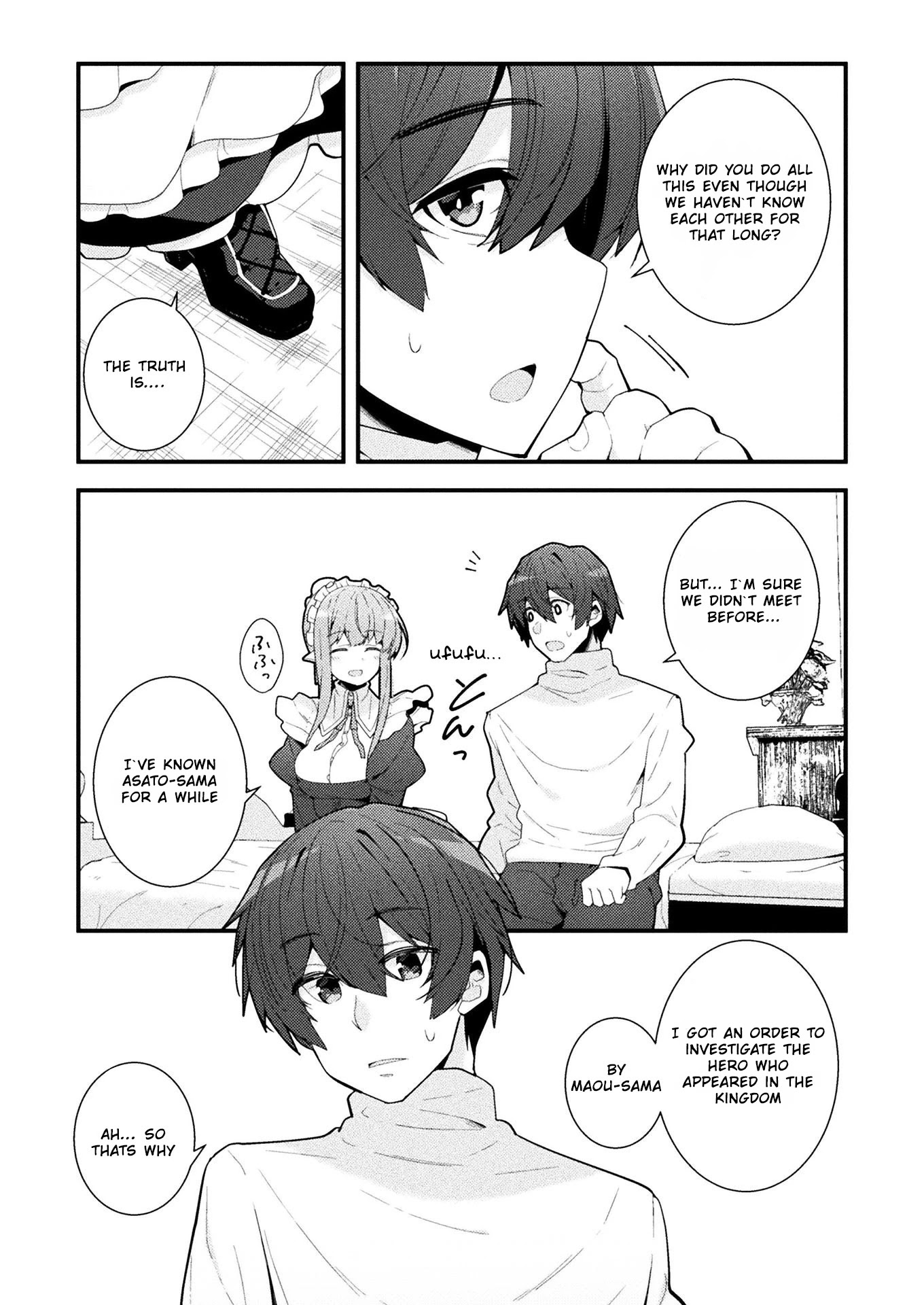 The Another World Demon King's Successor Chapter 3 page 3 - Chapter 3: The One Night Which The Two Spend Together...??