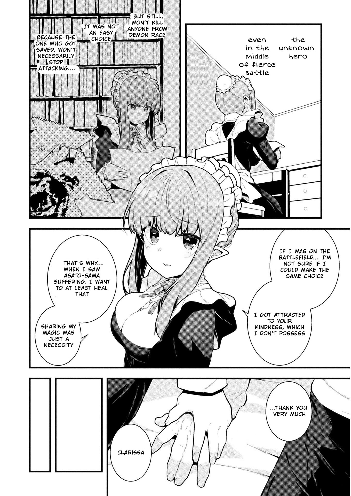 The Another World Demon King's Successor Chapter 3 page 4 - Chapter 3: The One Night Which The Two Spend Together...??