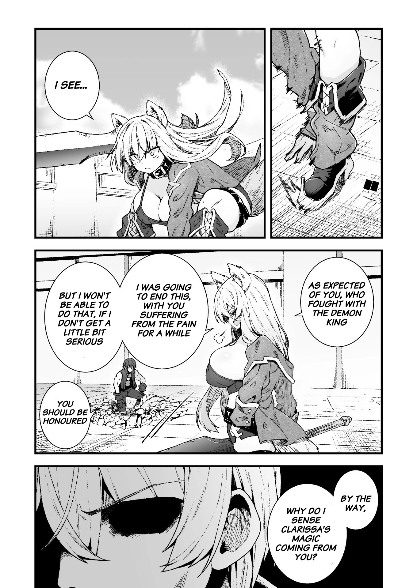 The Another World Demon King's Successor Chapter 4 page 12 - Chapter 4: The Death Battle with Elizabeth begins...!