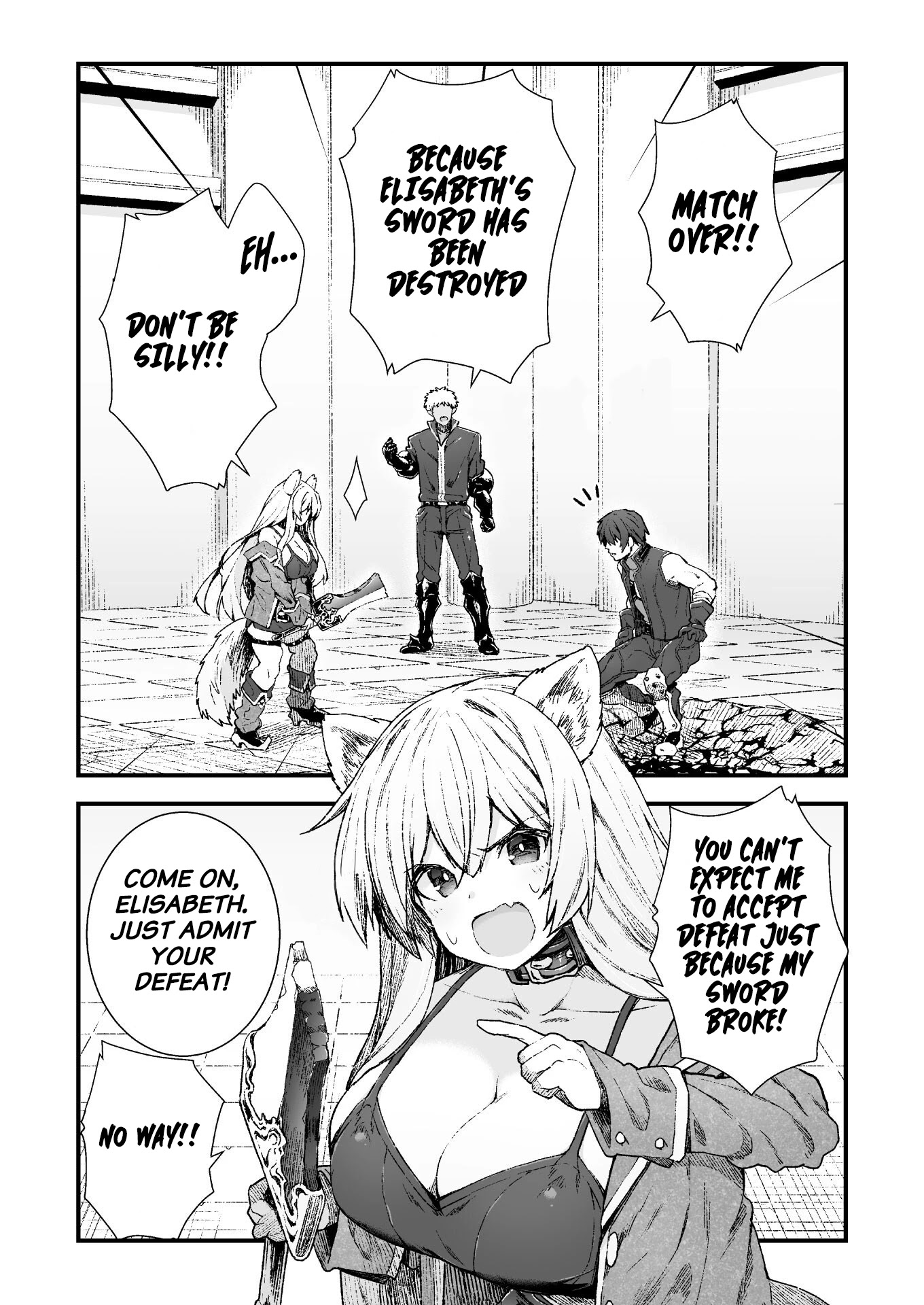 The Another World Demon King's Successor Chapter 4 page 16 - Chapter 4: The Death Battle with Elizabeth begins...!