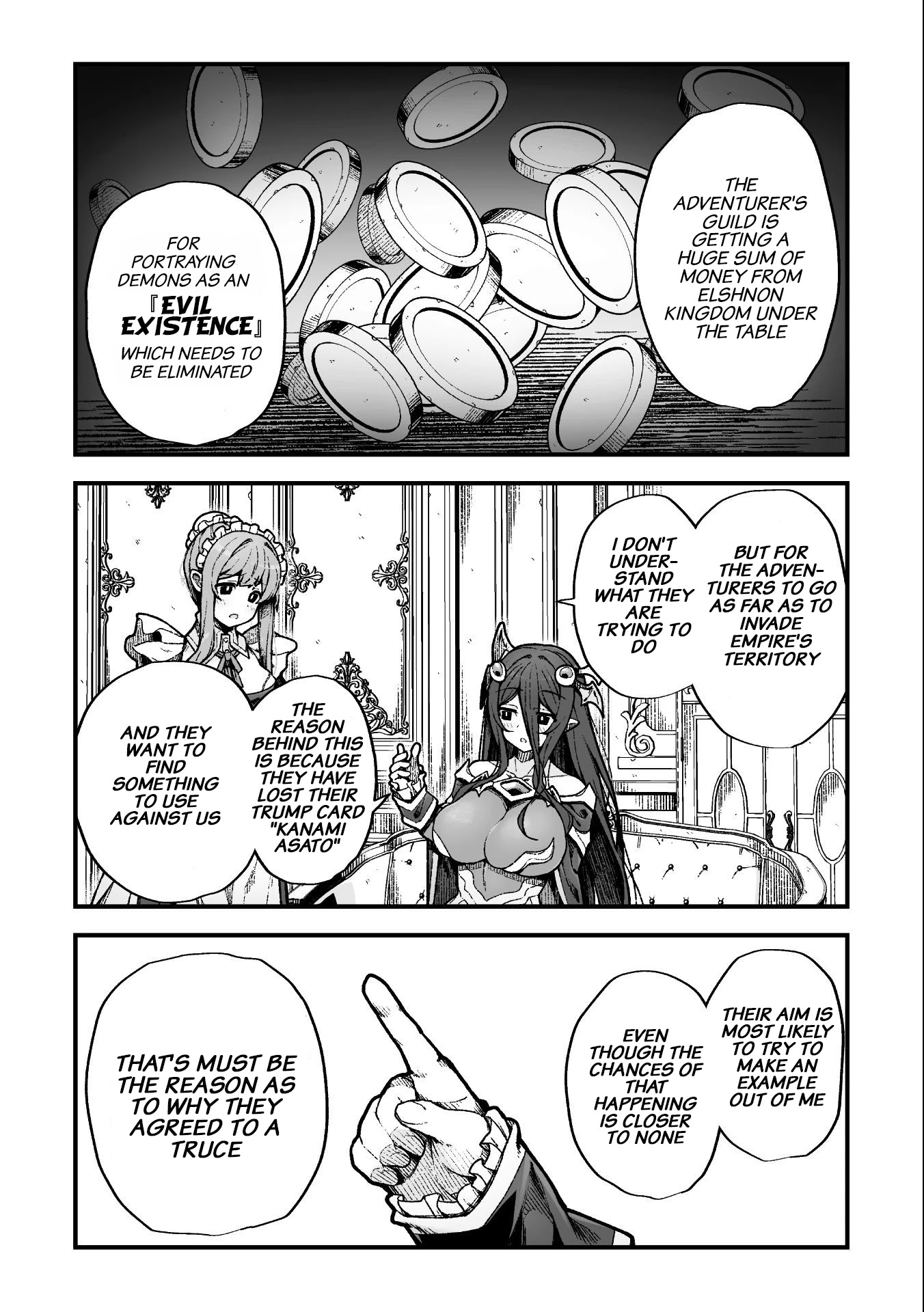 The Another World Demon King's Successor Chapter 7 page 12 - Chapter 7: Elizabeth and Asato in the Morning...!