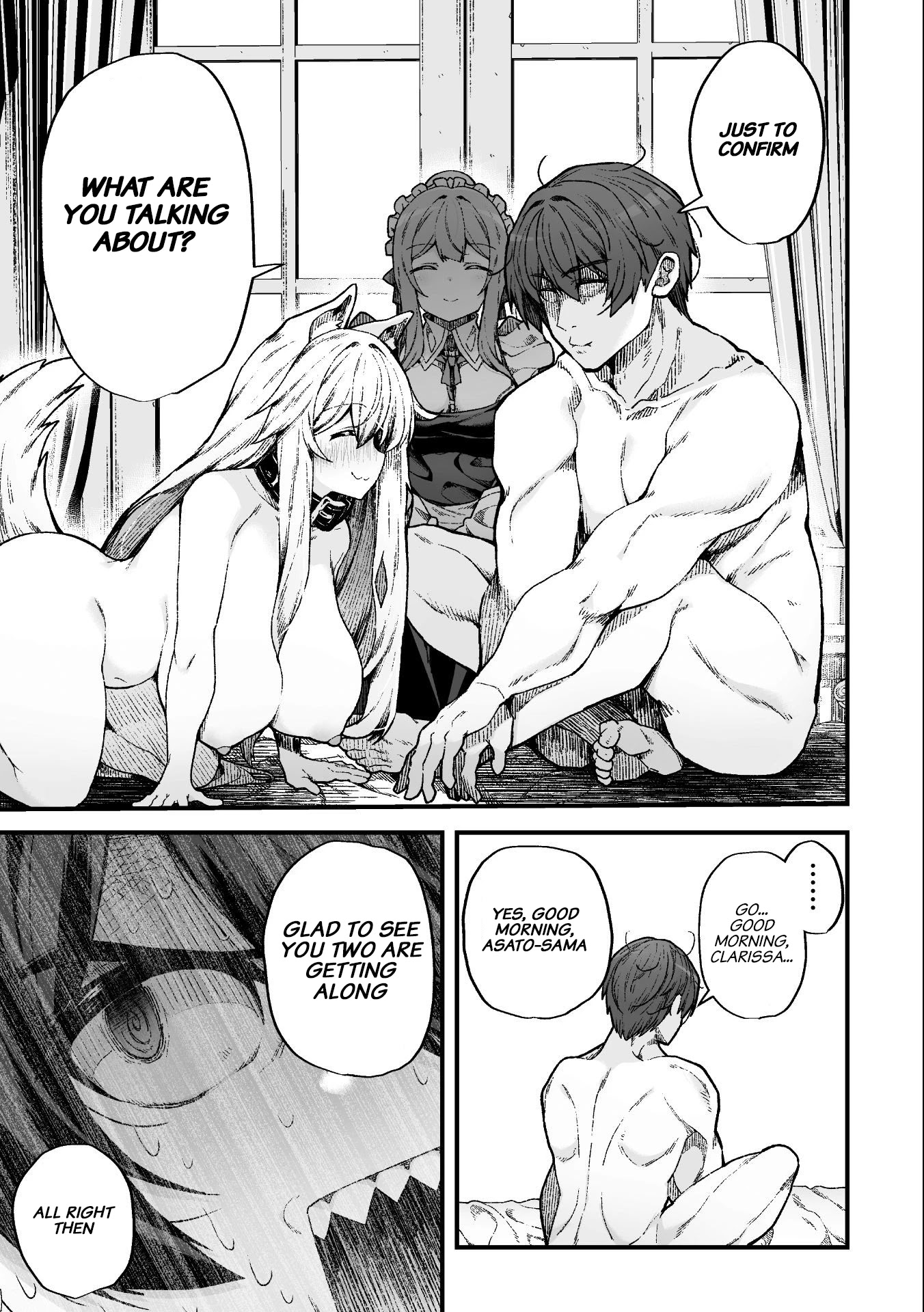 The Another World Demon King's Successor Chapter 7 page 4 - Chapter 7: Elizabeth and Asato in the Morning...!