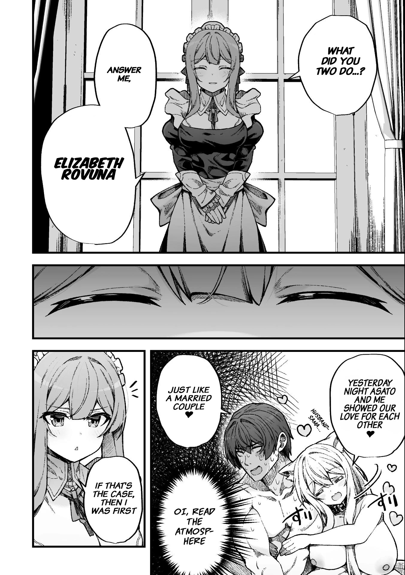 The Another World Demon King's Successor Chapter 7 page 5 - Chapter 7: Elizabeth and Asato in the Morning...!