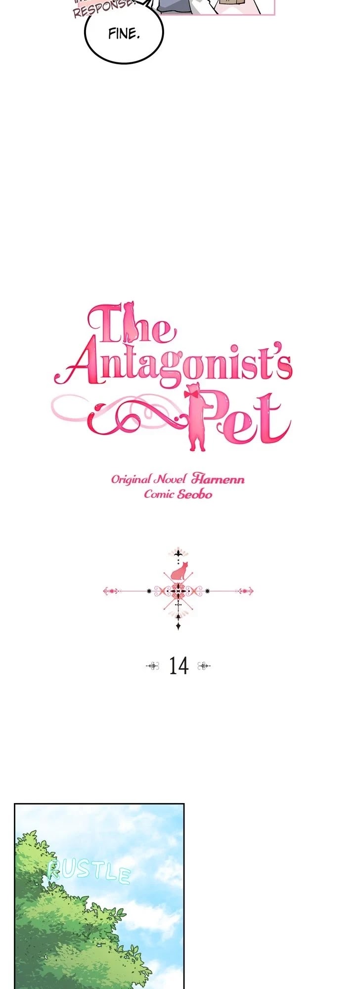 The Antagonist's Pet Chapter 14 page 4 - Chapter 14