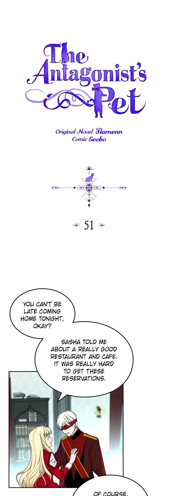 The Antagonist's Pet Chapter 51 page 1 - Chapter 51
