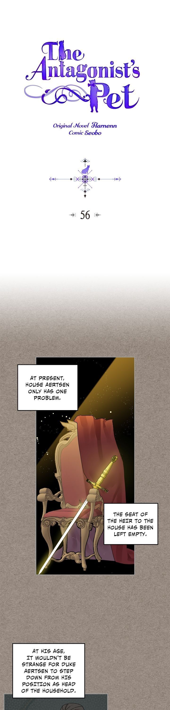 The Antagonist's Pet Chapter 56 page 1 - Chapter 56