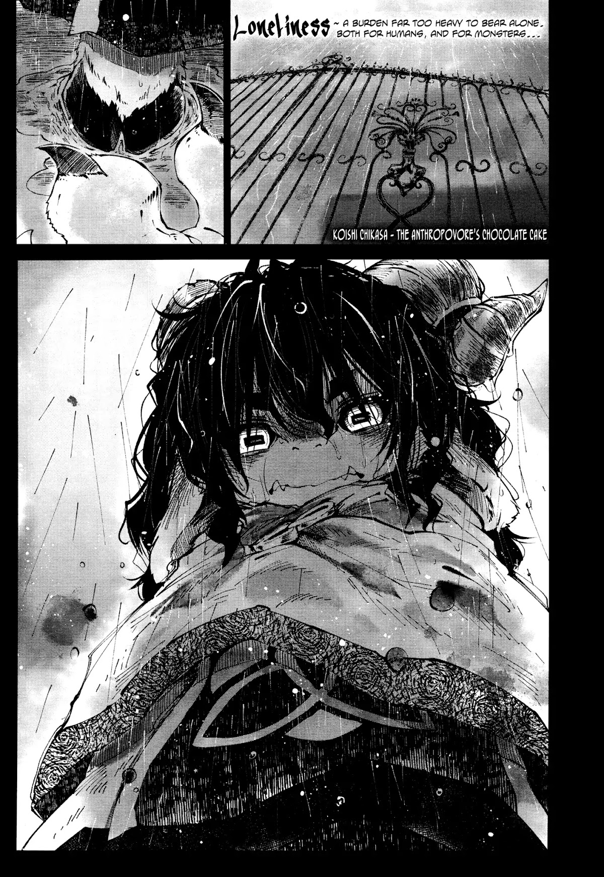 The Anthropovore's Chocolate Cake Chapter 0 page 1 - Chapter 0: Oneshot