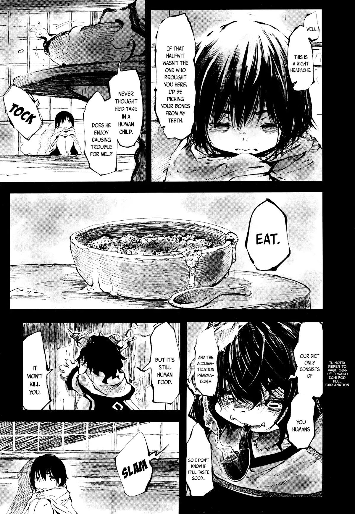 The Anthropovore's Chocolate Cake Chapter 0 page 3 - Chapter 0: Oneshot