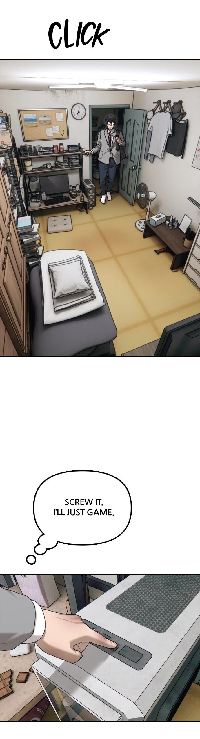 The Apocalypse is Here Chapter 1 page 85 - Chapter 1: Ep. 1 - You Smell Broke