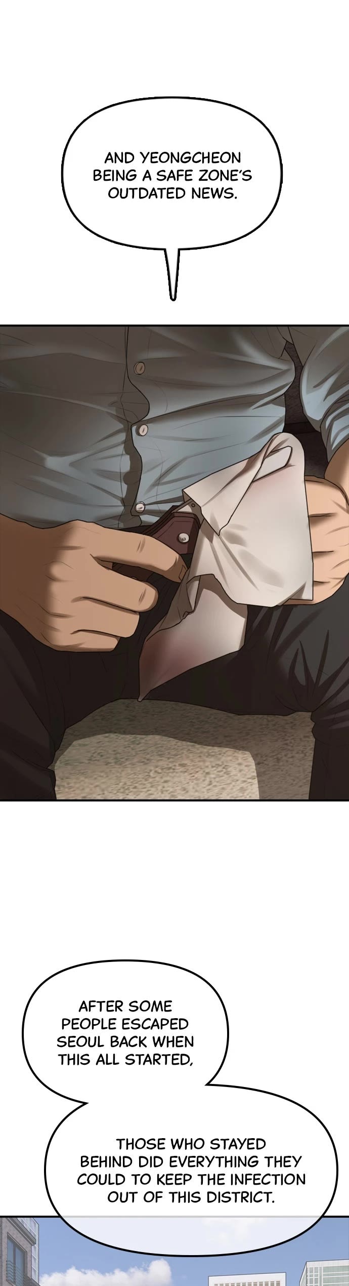The Apocalypse is Here Chapter 10 page 34 - Chapter 10: Ep. 10 - A High Schooler With Maxed-Out Survival Stats
