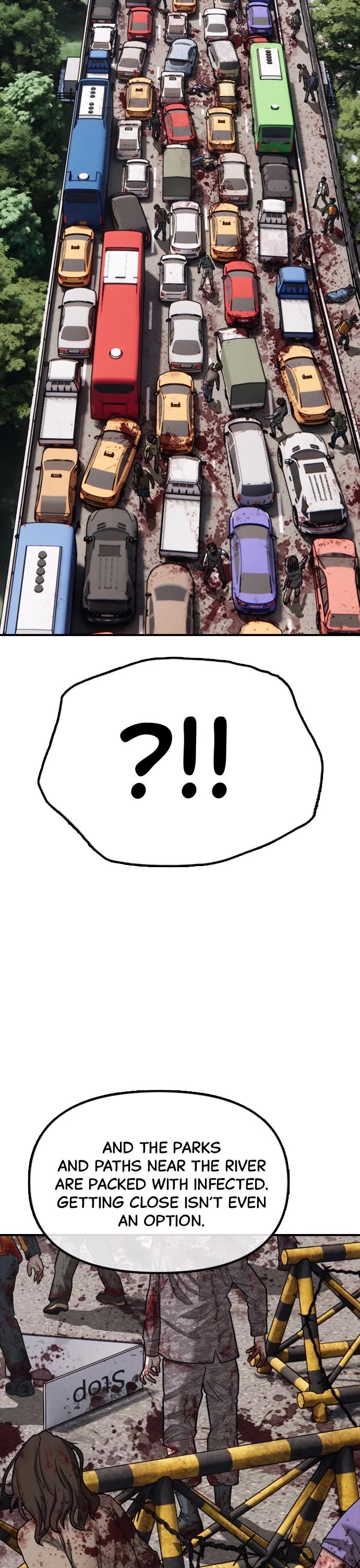 The Apocalypse is Here Chapter 10 page 43 - Chapter 10: Ep. 10 - A High Schooler With Maxed-Out Survival Stats