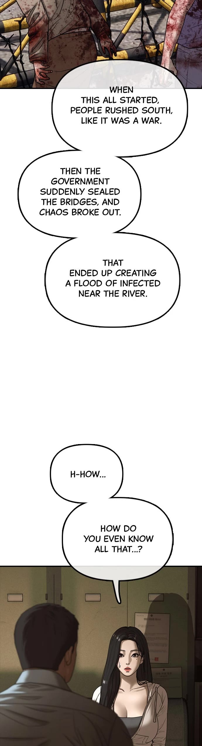 The Apocalypse is Here Chapter 10 page 44 - Chapter 10: Ep. 10 - A High Schooler With Maxed-Out Survival Stats