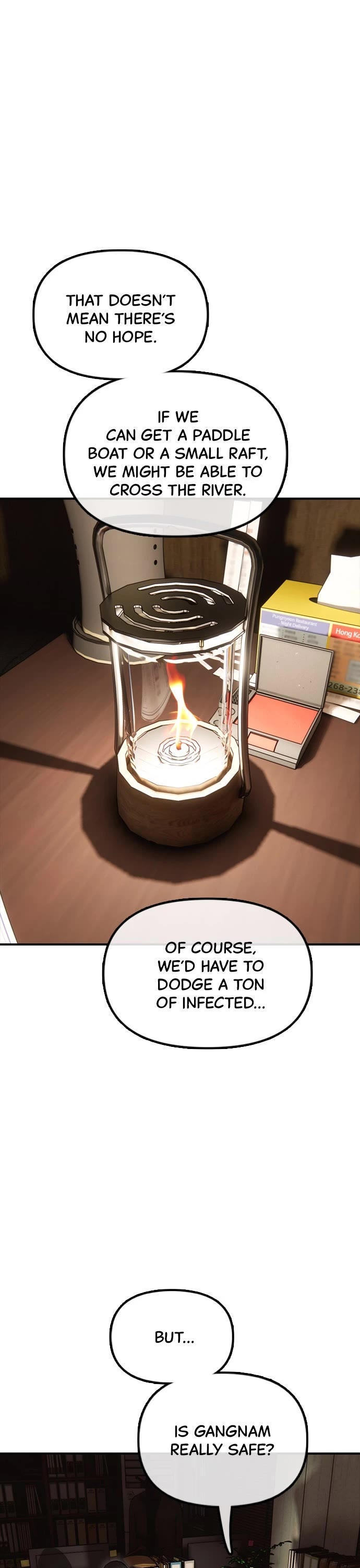 The Apocalypse is Here Chapter 10 page 46 - Chapter 10: Ep. 10 - A High Schooler With Maxed-Out Survival Stats