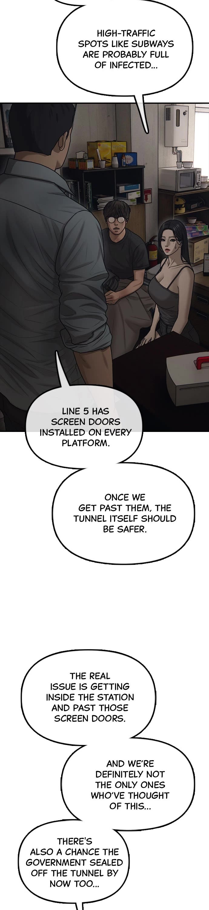 The Apocalypse is Here Chapter 11 page 36 - Chapter 11: Ep. 11 - Three-Man Party Formed