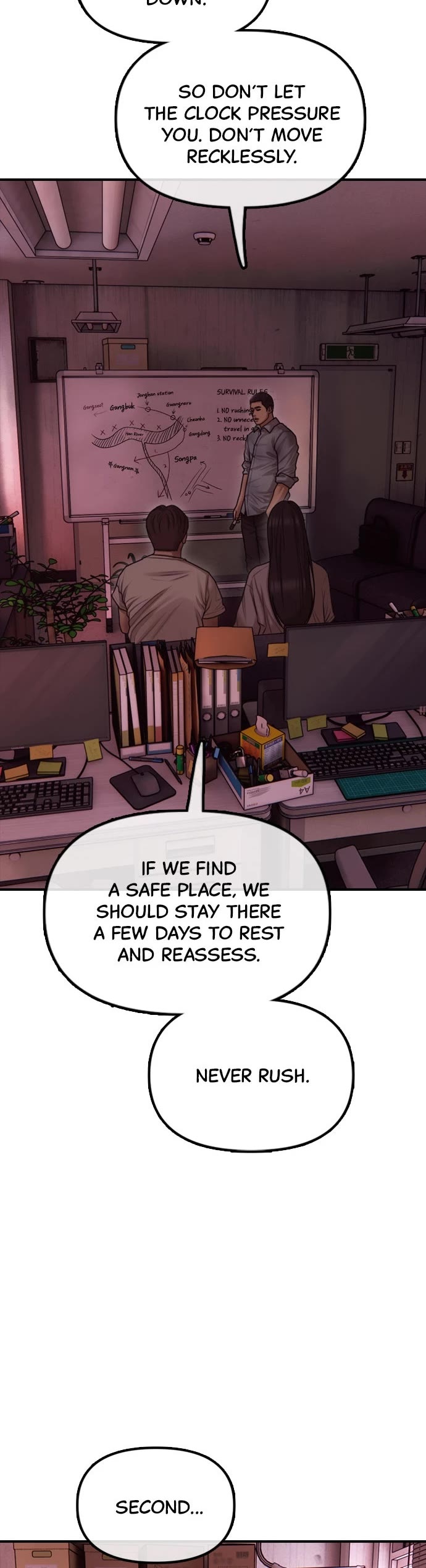 The Apocalypse is Here Chapter 11 page 40 - Chapter 11: Ep. 11 - Three-Man Party Formed