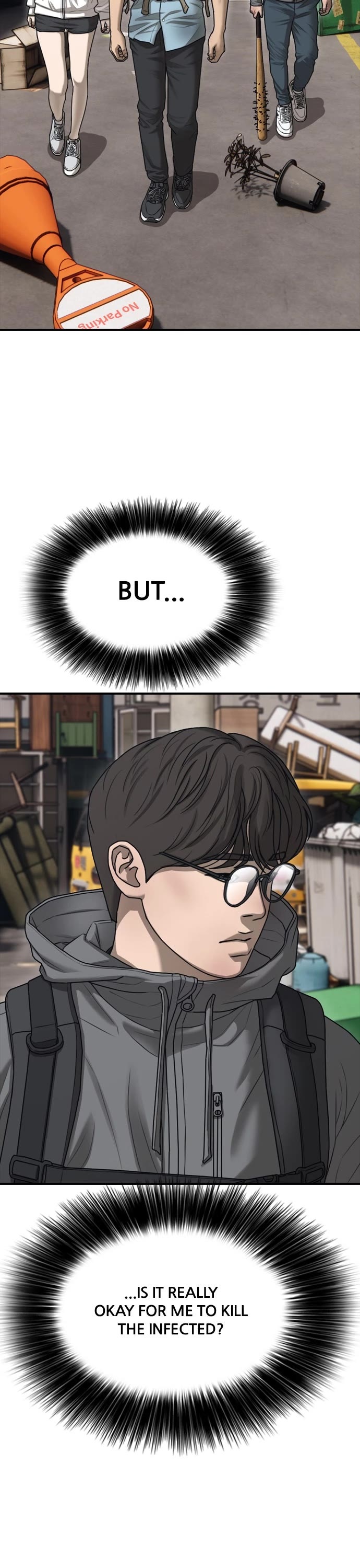 The Apocalypse is Here Chapter 11 page 52 - Chapter 11: Ep. 11 - Three-Man Party Formed