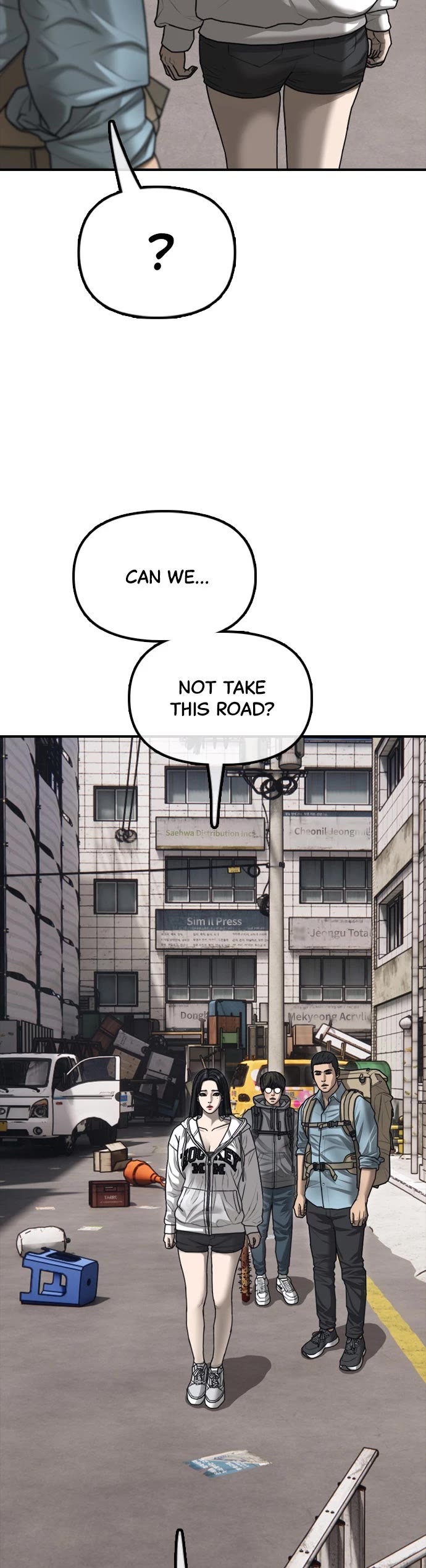 The Apocalypse is Here Chapter 11 page 59 - Chapter 11: Ep. 11 - Three-Man Party Formed