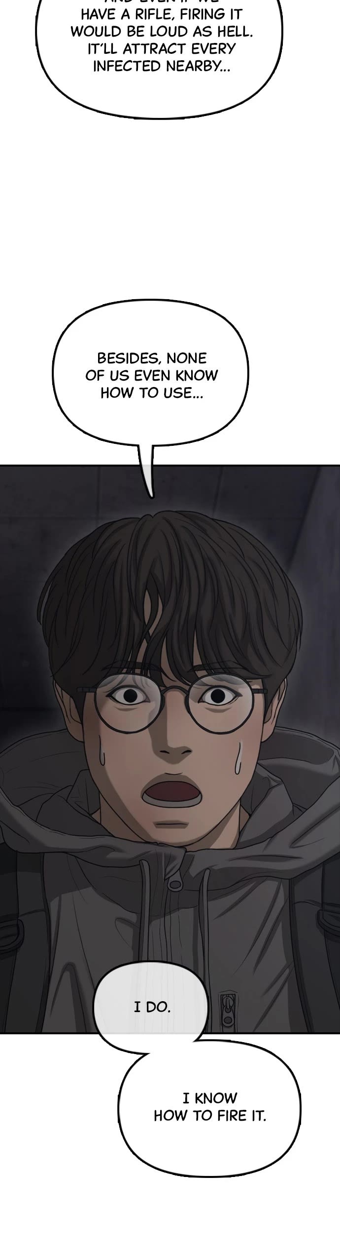 The Apocalypse is Here Chapter 12 page 4 - Chapter 12: Ep. 12 - The Weapon We Need