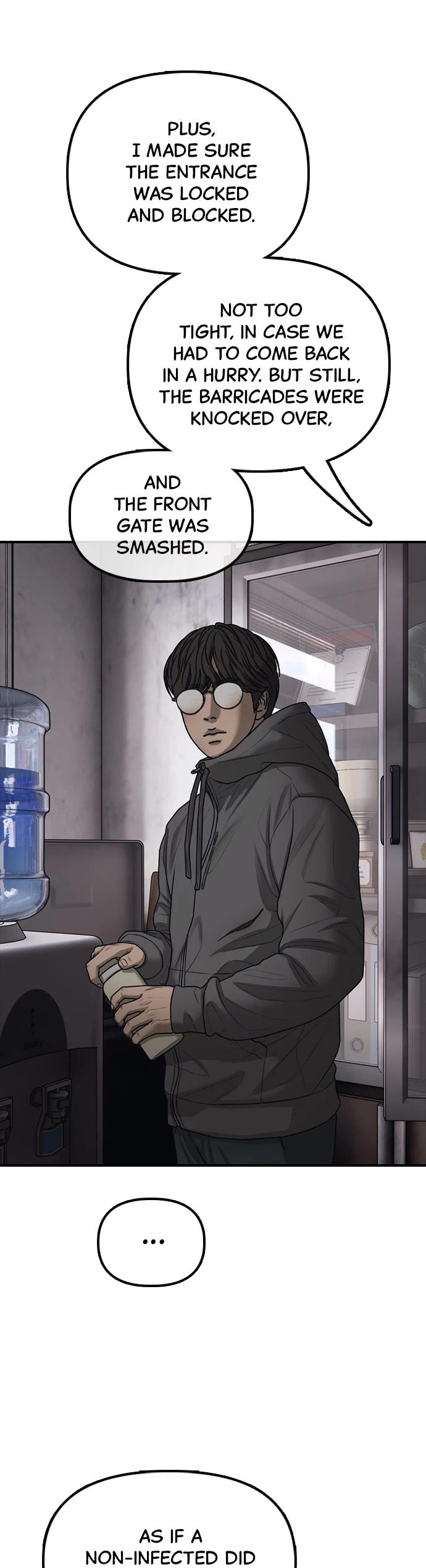 The Apocalypse is Here Chapter 13 page 24 - Chapter 13: Ep. 13 - A Special Infected...?