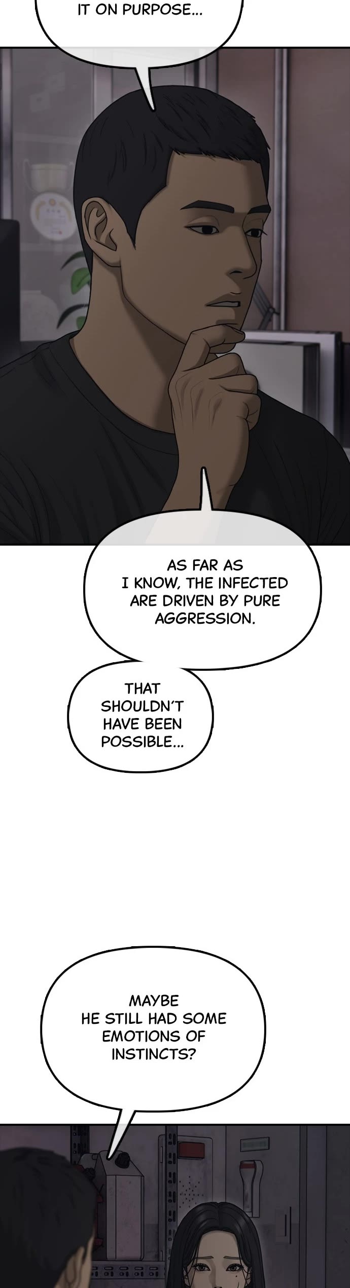 The Apocalypse is Here Chapter 13 page 25 - Chapter 13: Ep. 13 - A Special Infected...?