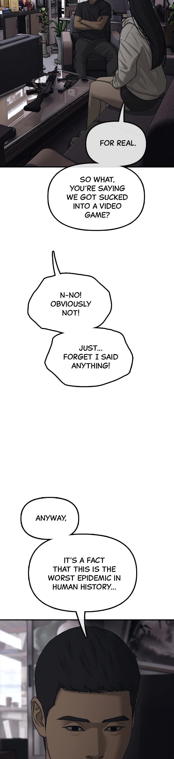 The Apocalypse is Here Chapter 13 page 31 - Chapter 13: Ep. 13 - A Special Infected...?