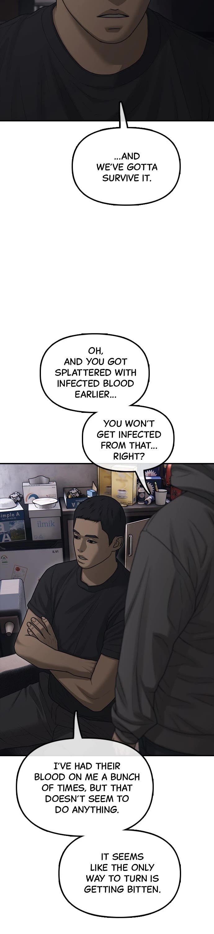 The Apocalypse is Here Chapter 13 page 32 - Chapter 13: Ep. 13 - A Special Infected...?