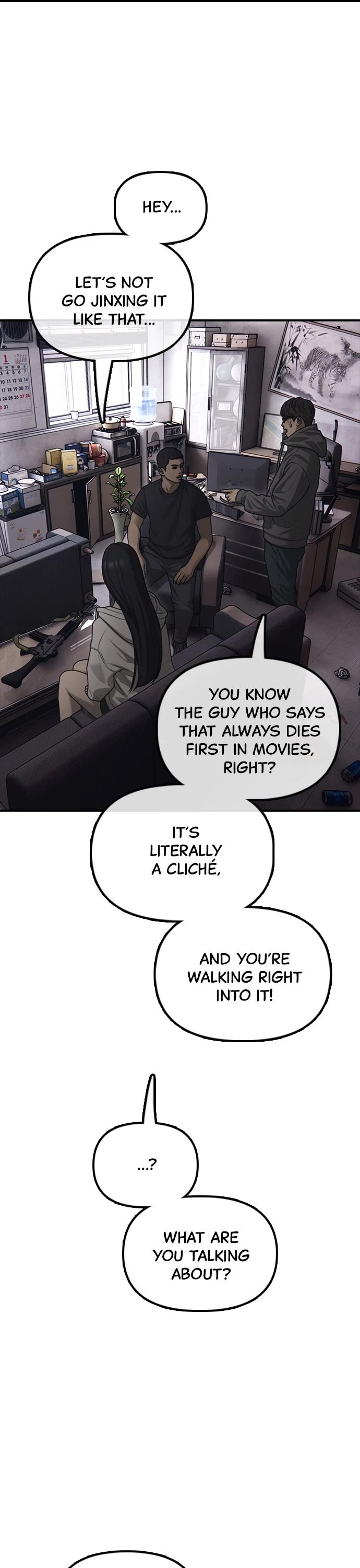 The Apocalypse is Here Chapter 13 page 38 - Chapter 13: Ep. 13 - A Special Infected...?