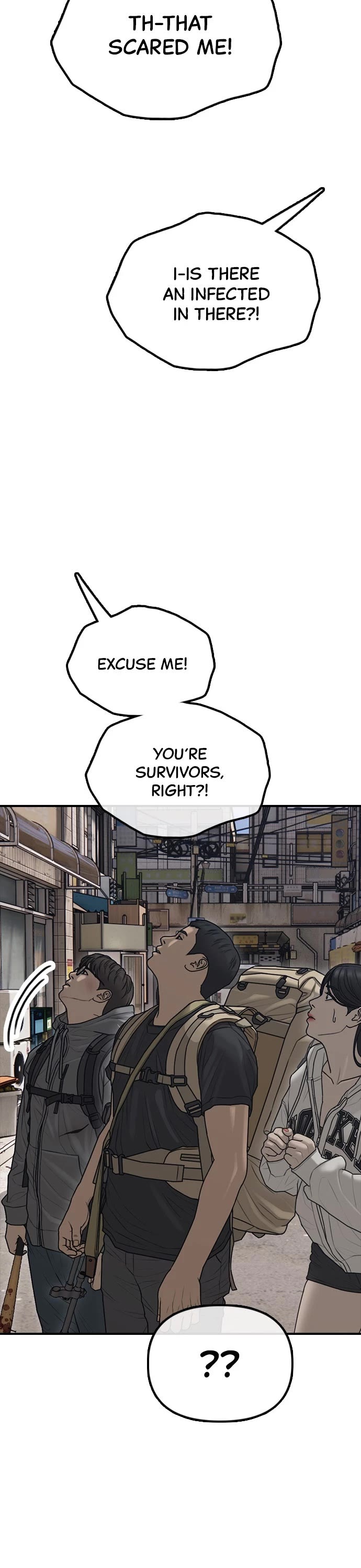 The Apocalypse is Here Chapter 13 page 58 - Chapter 13: Ep. 13 - A Special Infected...?