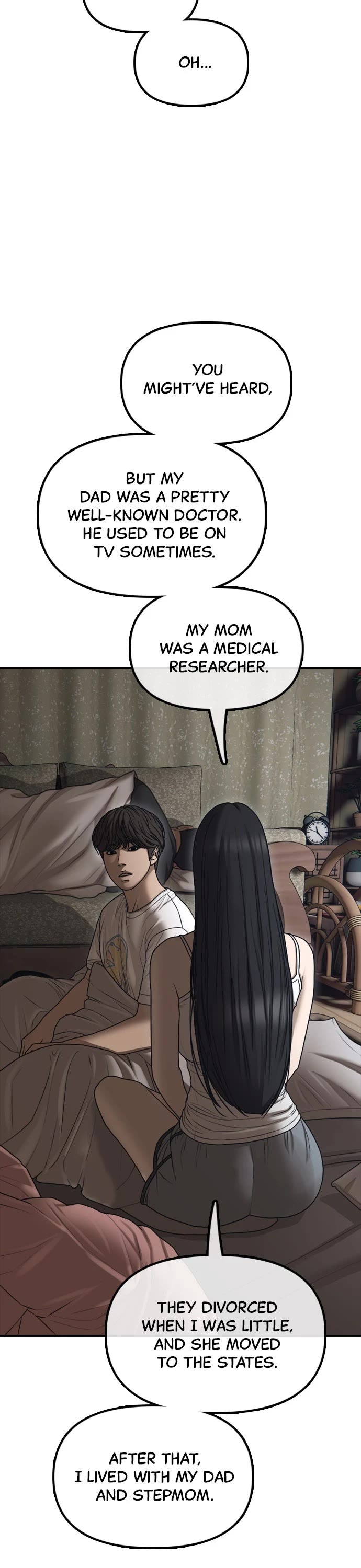 The Apocalypse is Here Chapter 16 page 6 - Chapter 16: Ep. 16 - Yena Han's Family