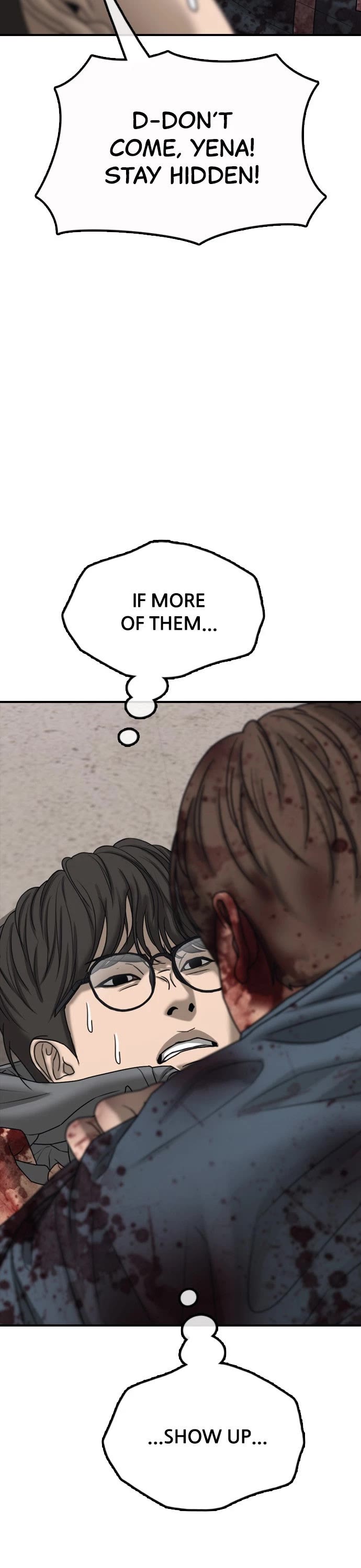 The Apocalypse is Here Chapter 19 page 57 - Chapter 19: Ep. 19 - You Need To Help, or I Die
