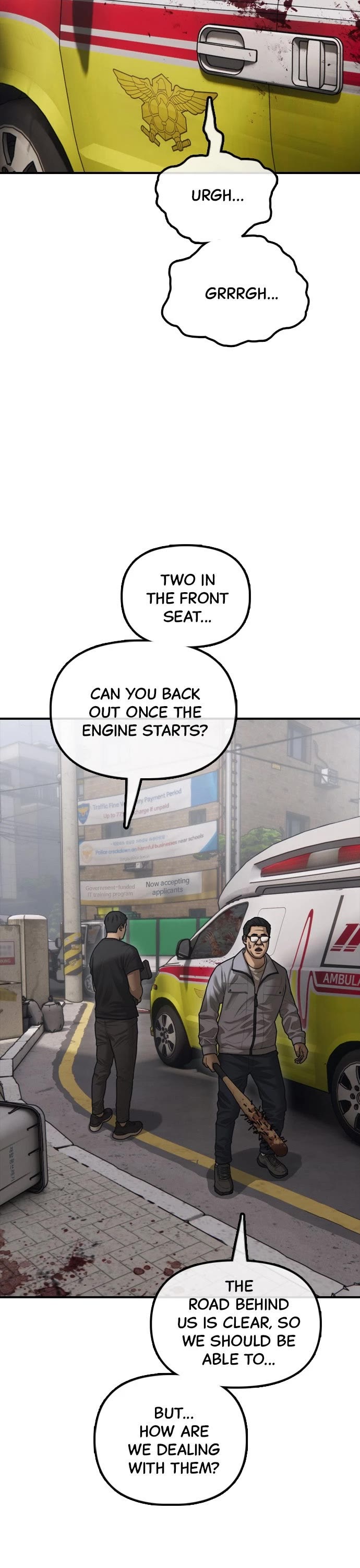 The Apocalypse is Here Chapter 19 page 7 - Chapter 19: Ep. 19 - You Need To Help, or I Die