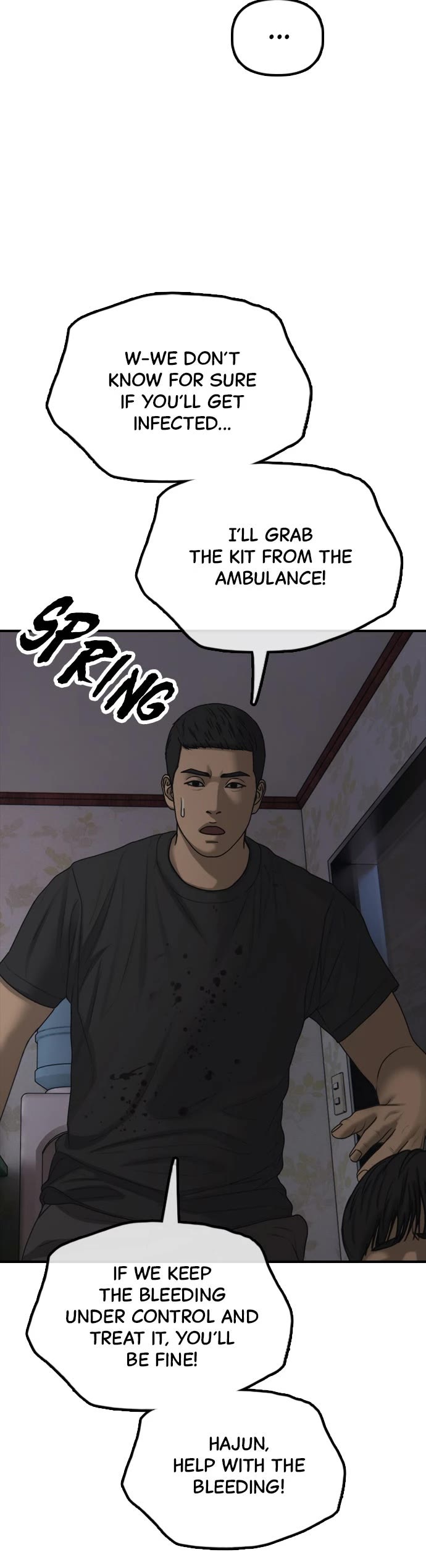 The Apocalypse is Here Chapter 25 page 34 - Chapter 25: Ep. 25 - You Can't Kill Me, Minjun