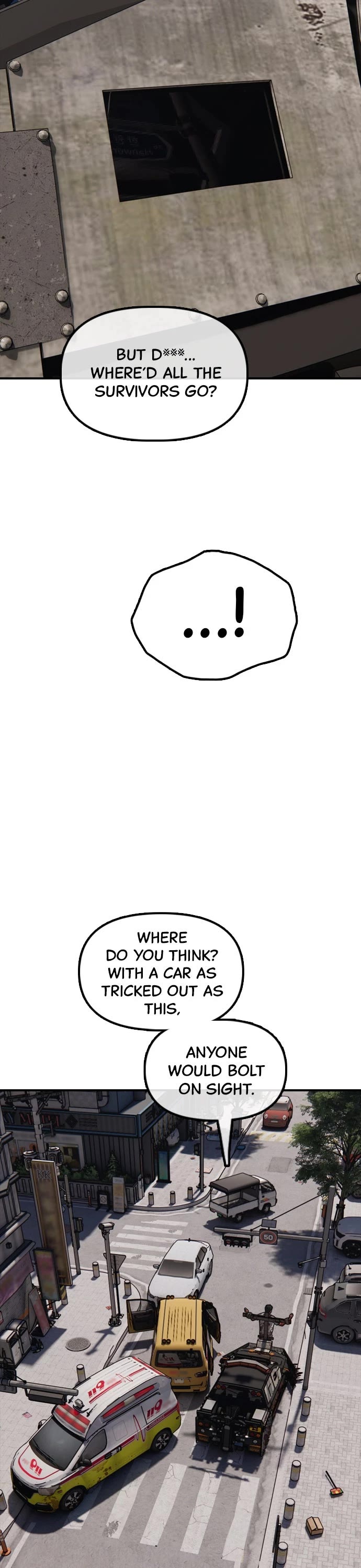 The Apocalypse is Here Chapter 27 page 13 - Chapter 27: Ep. 27 - On the Way to Gunja Station Shelter