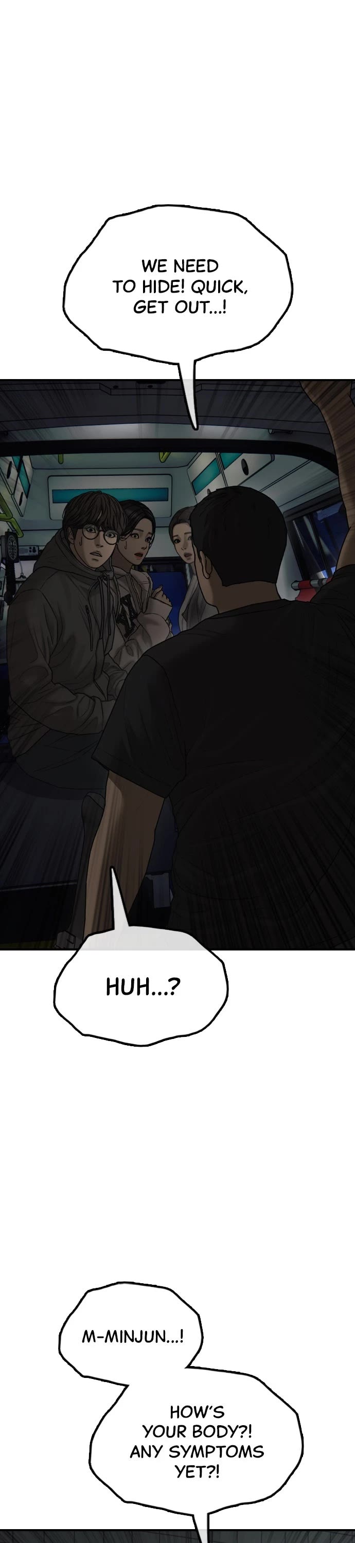 The Apocalypse is Here Chapter 27 page 43 - Chapter 27: Ep. 27 - On the Way to Gunja Station Shelter