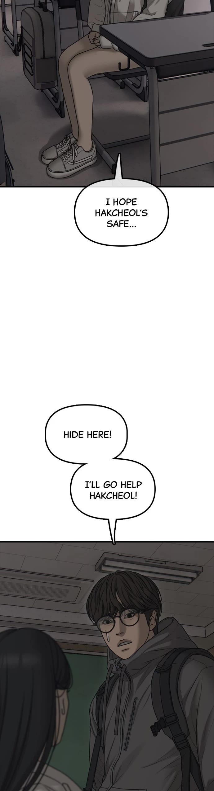 The Apocalypse is Here Chapter 27 page 59 - Chapter 27: Ep. 27 - On the Way to Gunja Station Shelter