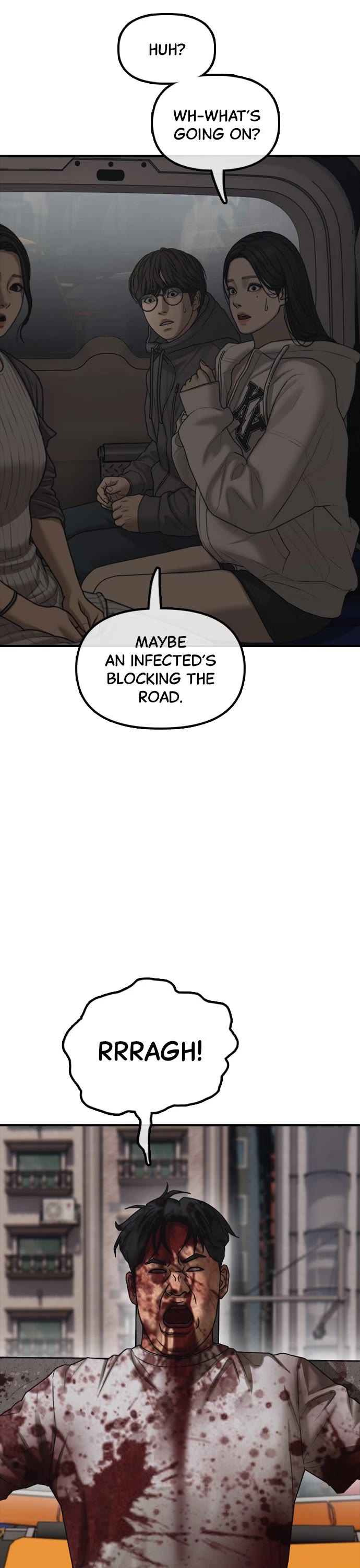 The Apocalypse is Here Chapter 27 page 6 - Chapter 27: Ep. 27 - On the Way to Gunja Station Shelter