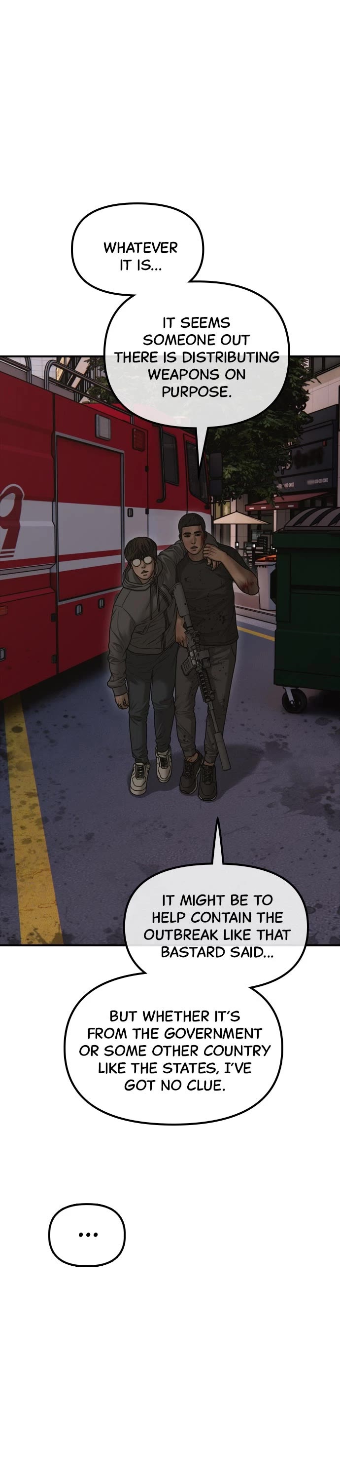 The Apocalypse is Here Chapter 31 page 1 - Chapter 31: Ep. 31 - Safe Zone