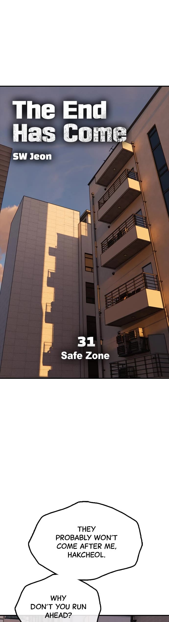 The Apocalypse is Here Chapter 31 page 14 - Chapter 31: Ep. 31 - Safe Zone
