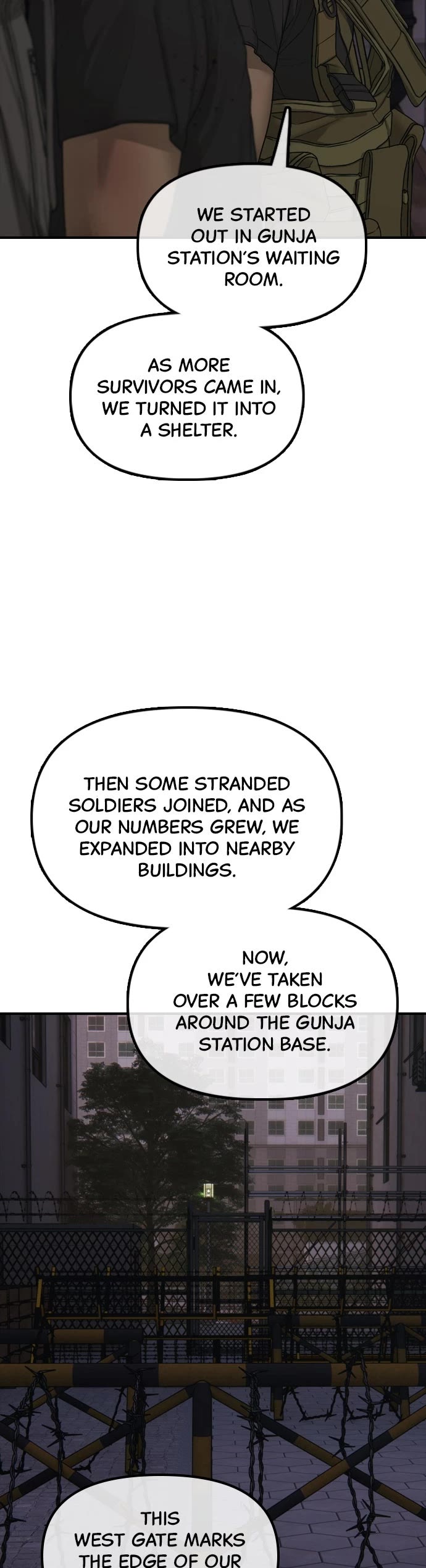 The Apocalypse is Here Chapter 31 page 44 - Chapter 31: Ep. 31 - Safe Zone