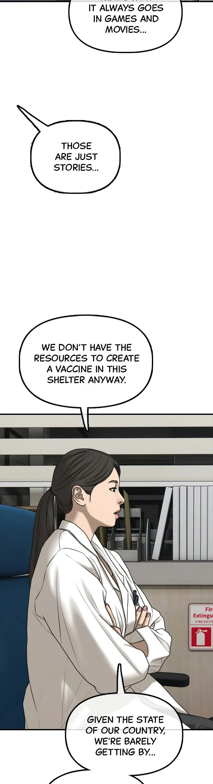 The Apocalypse is Here Chapter 35 page 64 - Chapter 35: Ep. 35 - An Extremely Important Matter