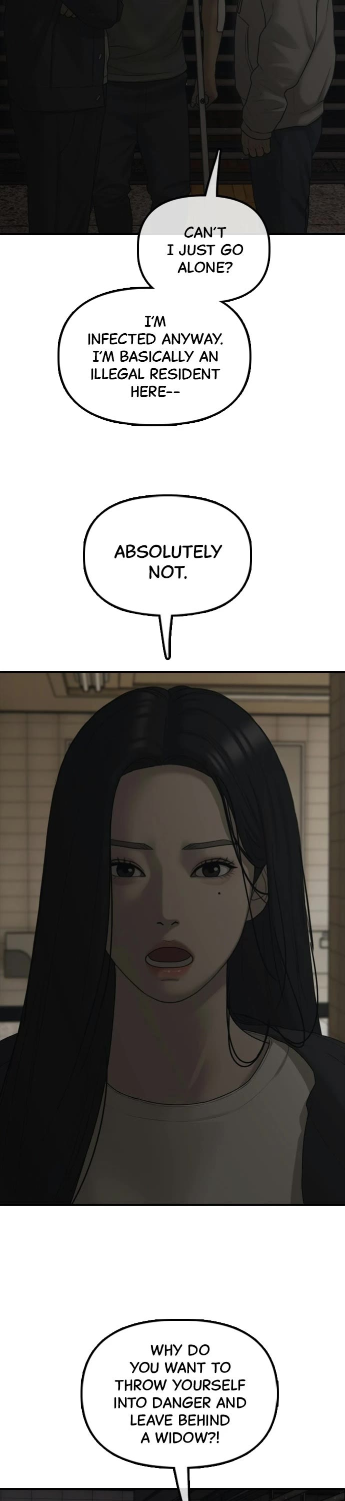 The Apocalypse is Here Chapter 37 page 11 - Chapter 37: Ep. 37 - The Blue-Eyed Guest