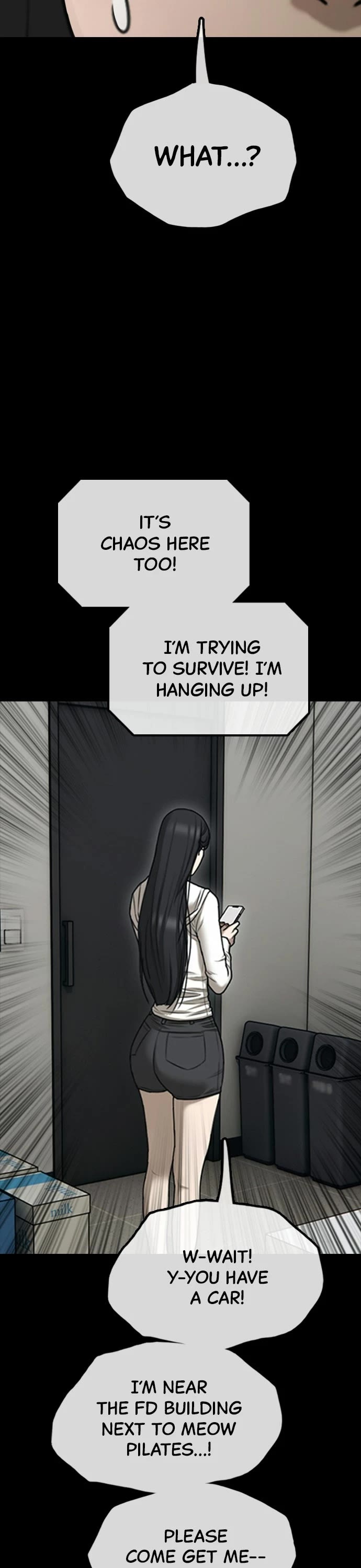 The Apocalypse is Here Chapter 37 page 23 - Chapter 37: Ep. 37 - The Blue-Eyed Guest