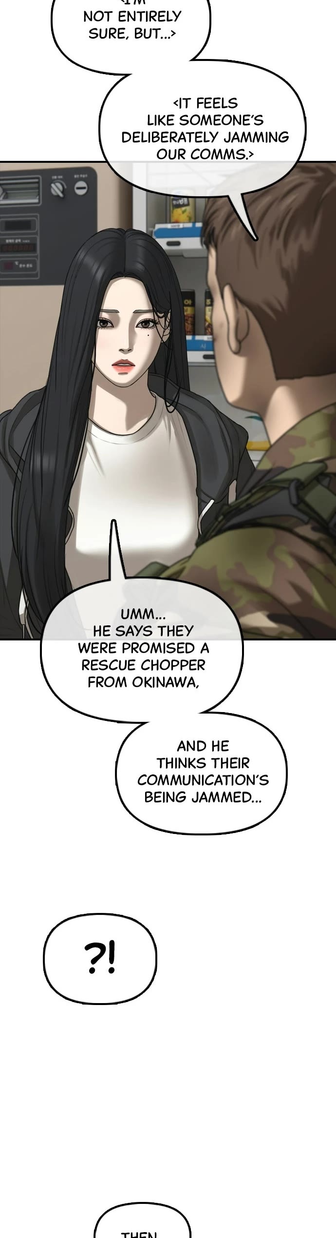 The Apocalypse is Here Chapter 37 page 45 - Chapter 37: Ep. 37 - The Blue-Eyed Guest