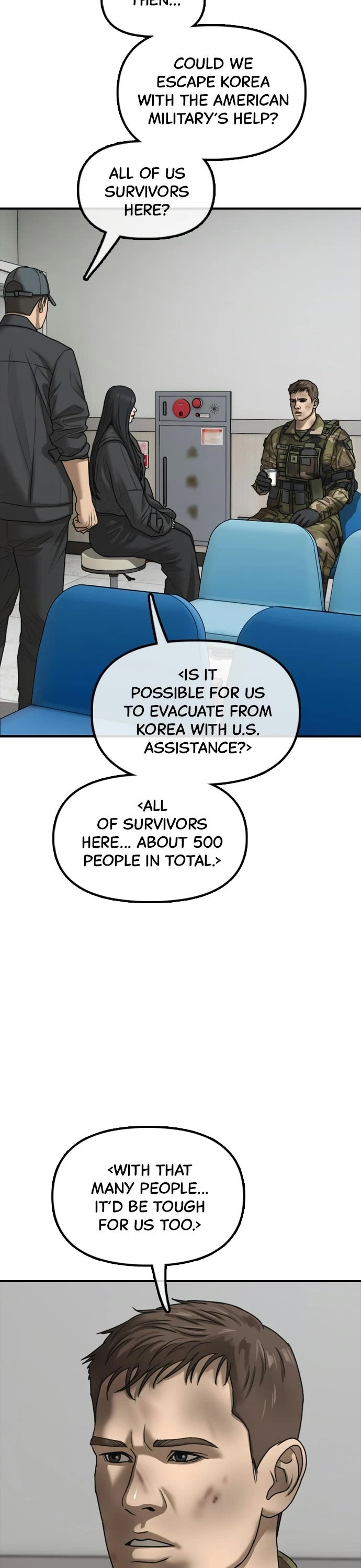 The Apocalypse is Here Chapter 37 page 46 - Chapter 37: Ep. 37 - The Blue-Eyed Guest