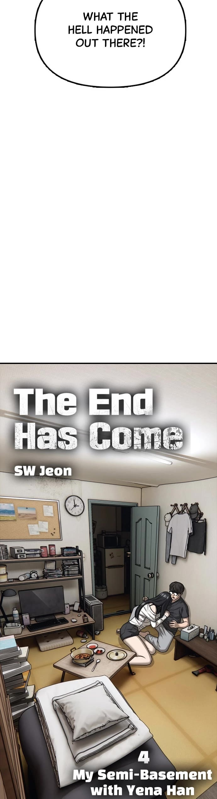 The Apocalypse is Here Chapter 4 page 5 - Chapter 4: Ep. 4 - My Semi-Basement With Yena Han