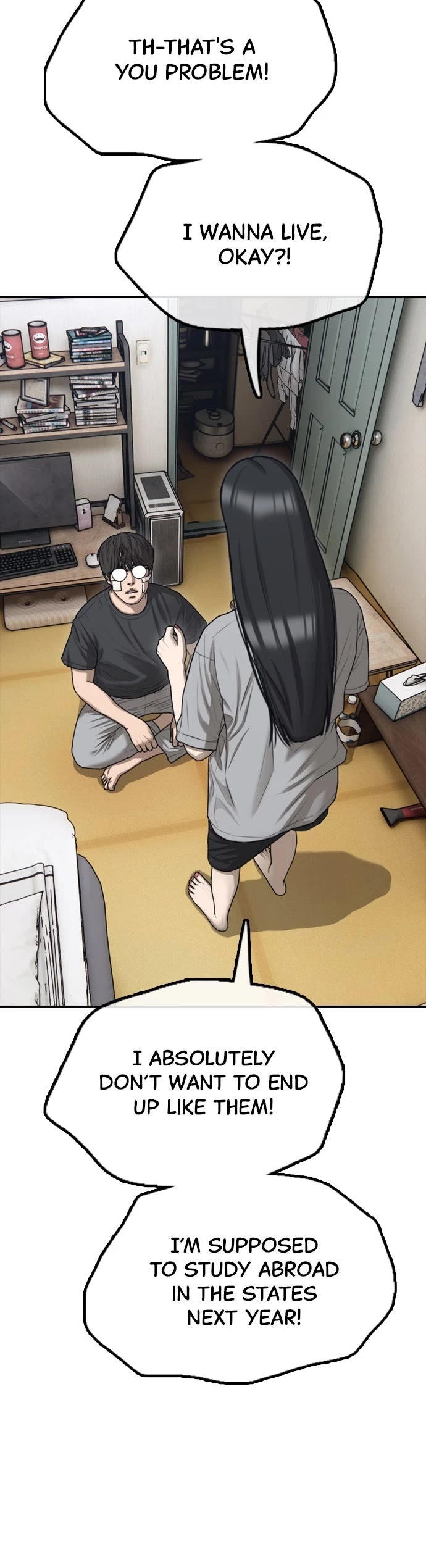 The Apocalypse is Here Chapter 4 page 74 - Chapter 4: Ep. 4 - My Semi-Basement With Yena Han