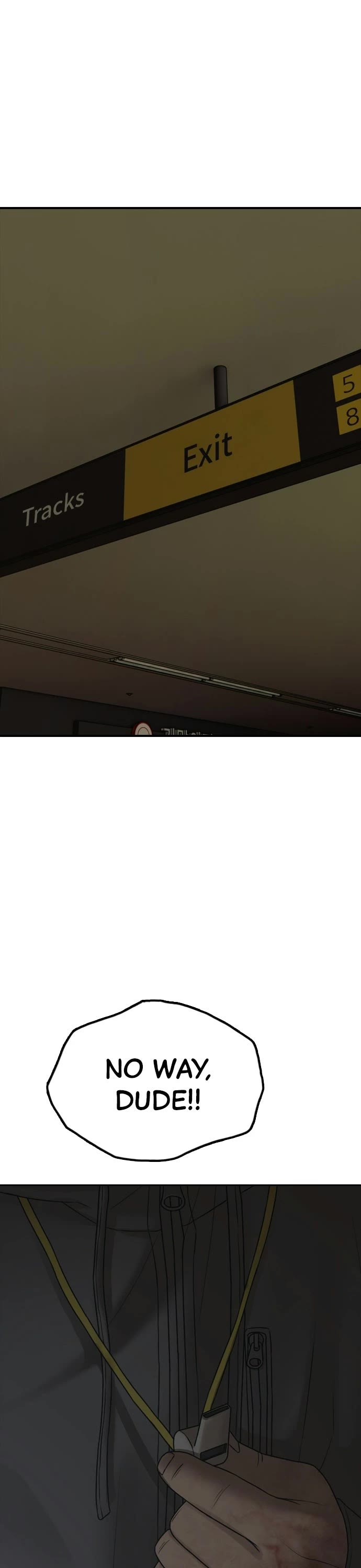 The Apocalypse is Here Chapter 44 page 1 - Chapter 44: Ep. 44 - To the Next Station
