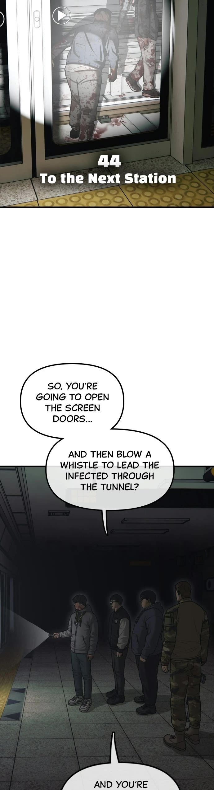 The Apocalypse is Here Chapter 44 page 4 - Chapter 44: Ep. 44 - To the Next Station