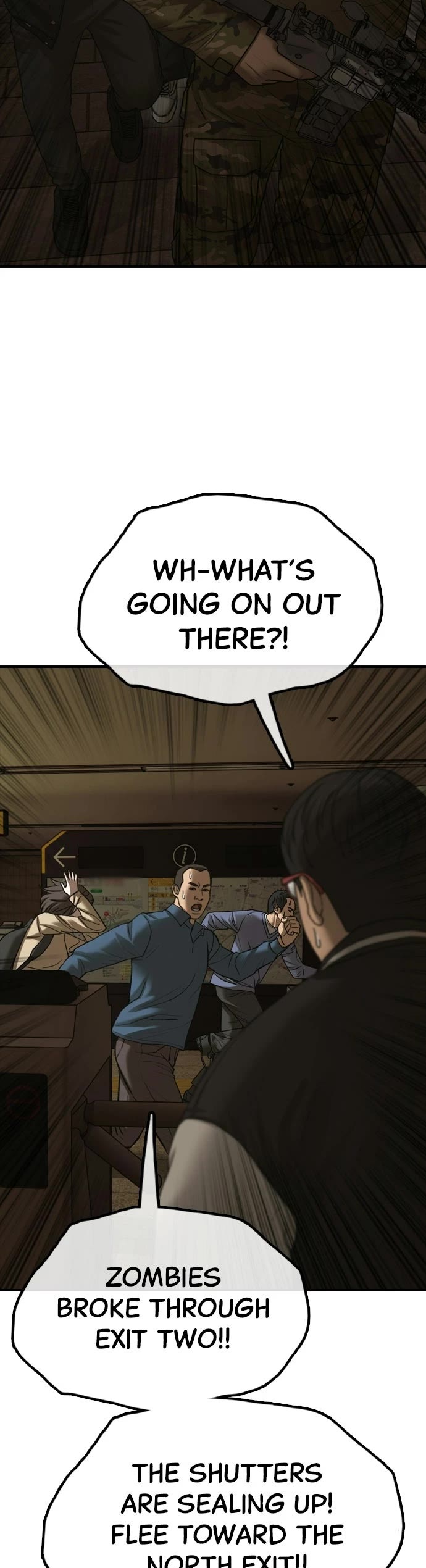 The Apocalypse is Here Chapter 44 page 49 - Chapter 44: Ep. 44 - To the Next Station